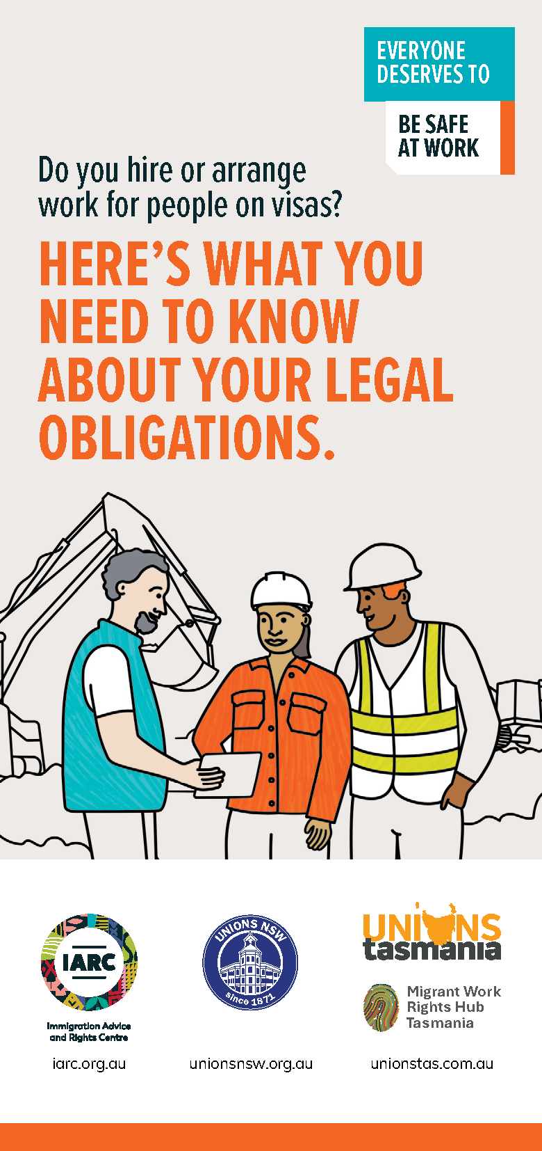 Employer legal obligations flyer thumbnail