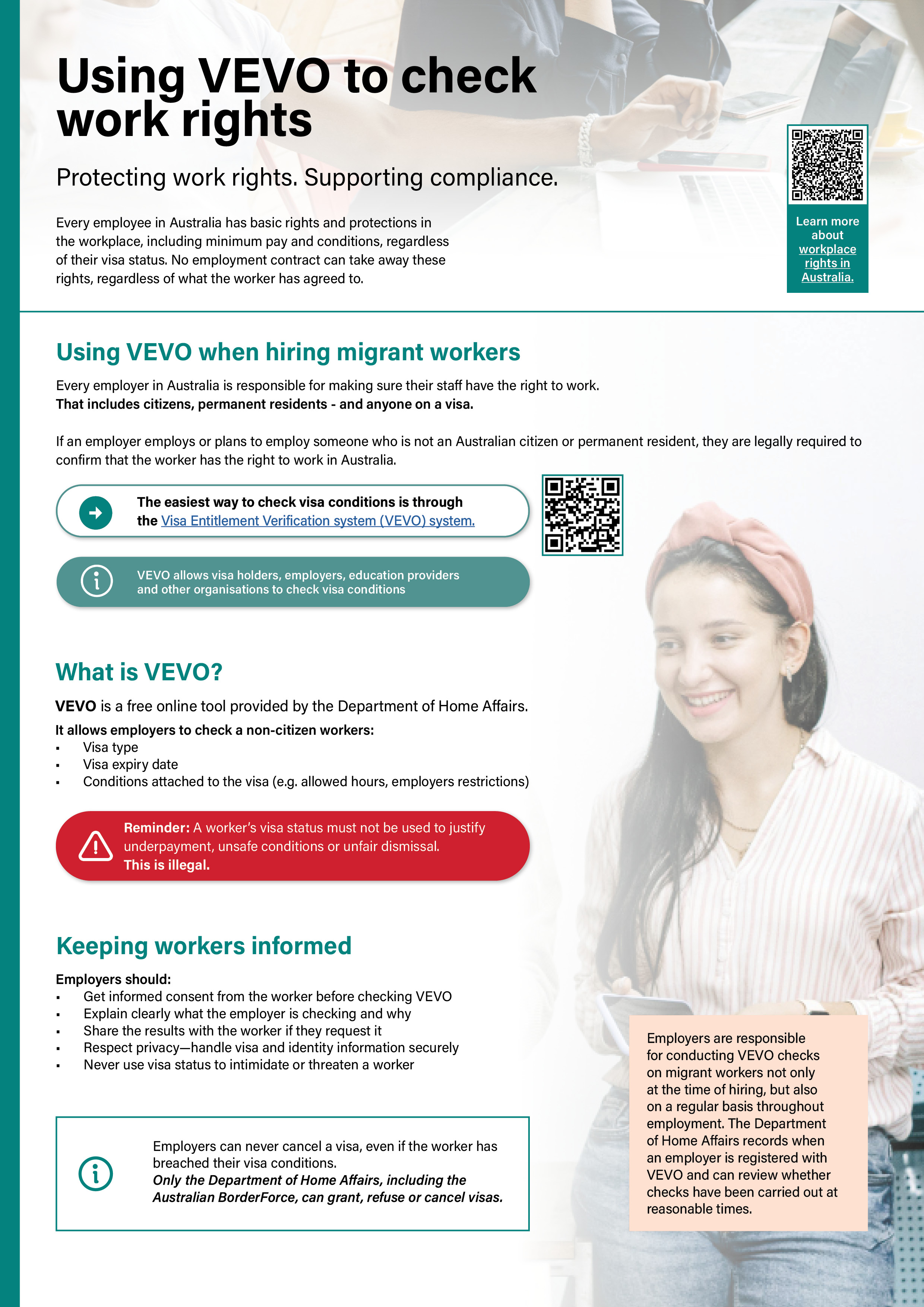 Using VEVO – A4 Factsheet thumbnail